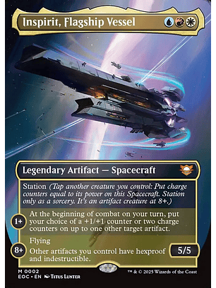 Inspirit, Flagship Vessel (Borderless) | Inglés | NM | EOC