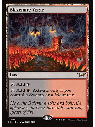 Blazemire Verge | Inglés | NM | PDSK