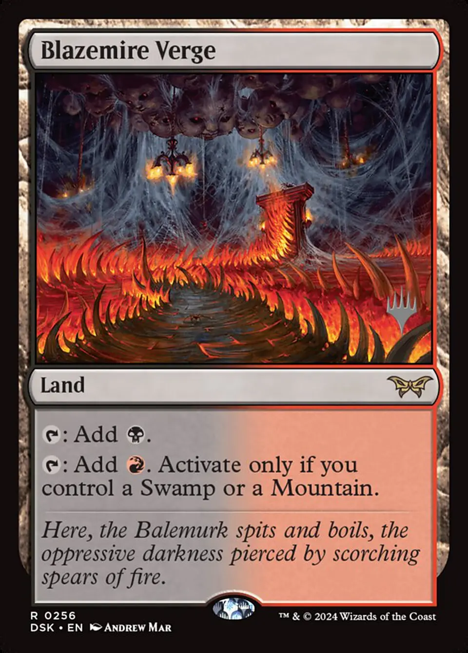 Blazemire Verge | Inglés | NM | PDSK 1