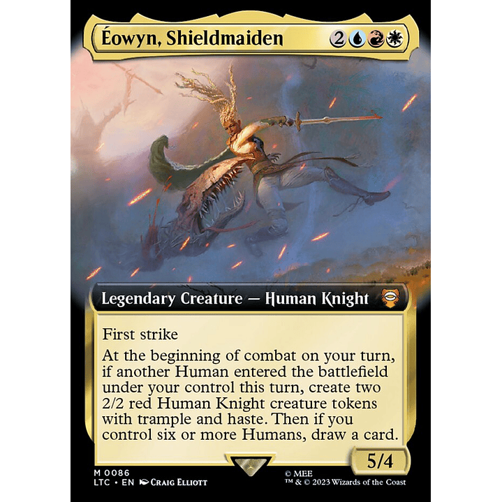 Éowyn, Shieldmaiden (Extended Art) | Inglés | NM | LTC 1