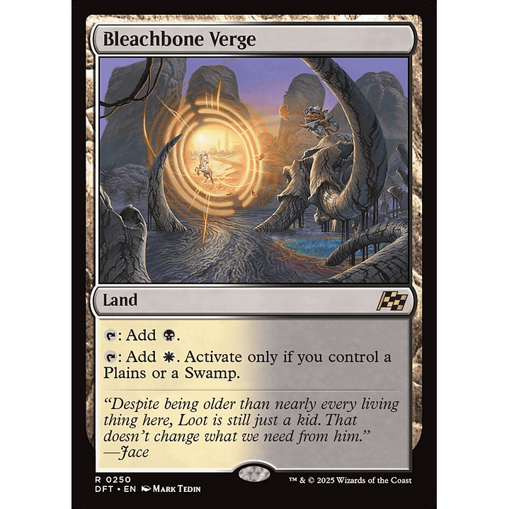 Bleachbone Verge | Inglés | NM | DFT 1