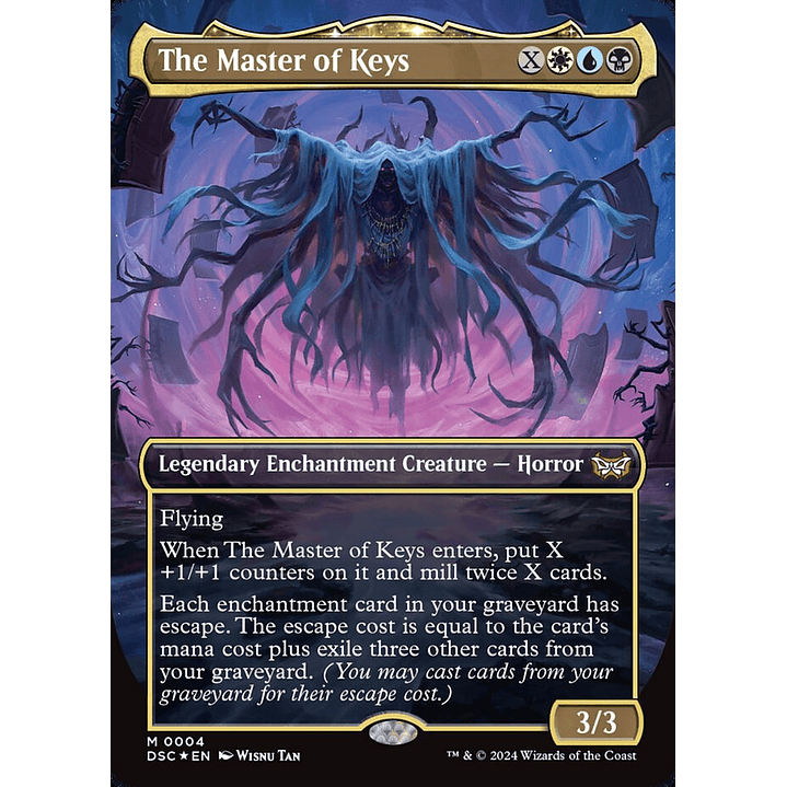 The Master of Keys (Borderless) | Inglés | NM | DSC 1
