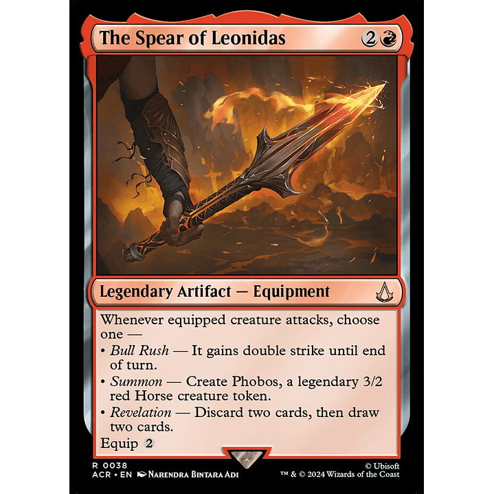 The Spear of Leonidas | Inglés | NM | ACR 1