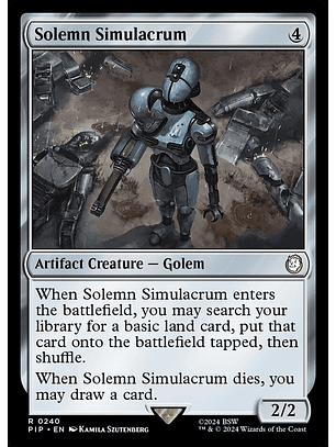 Solemn Simulacrum | Inglés | NM | PIP