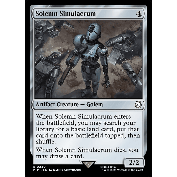 Solemn Simulacrum | Inglés | NM | PIP 1