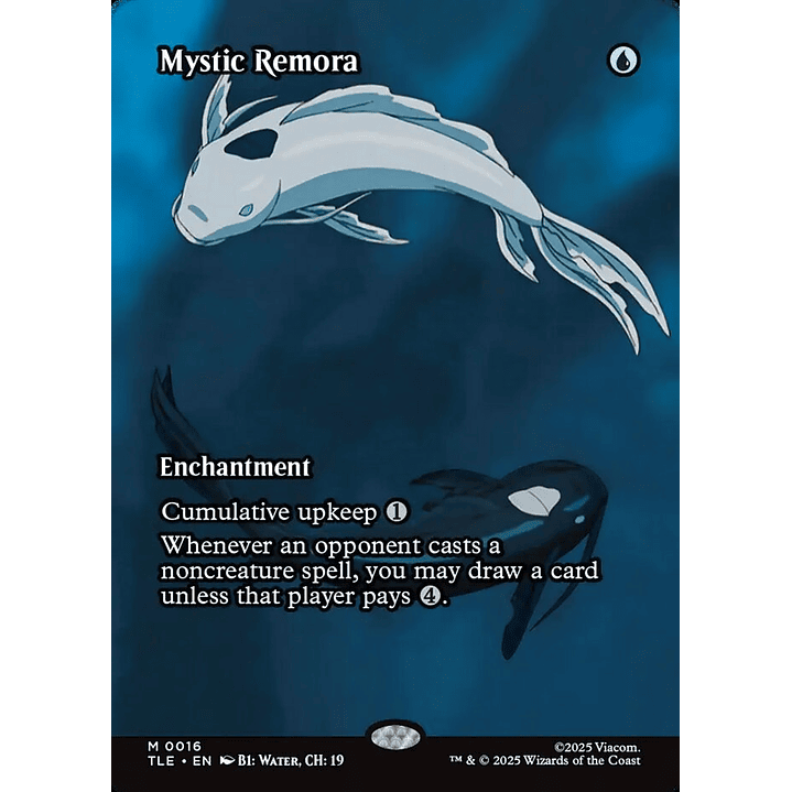 Mystic Remora (Borderless foil) | Inglés | NM | TLE 1