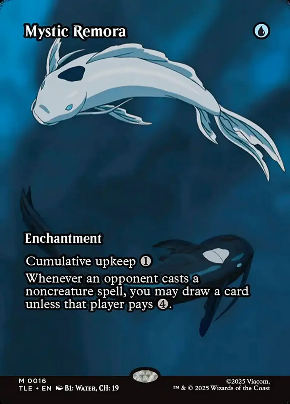 Mystic Remora (Borderless foil) | Inglés | NM | TLE 1