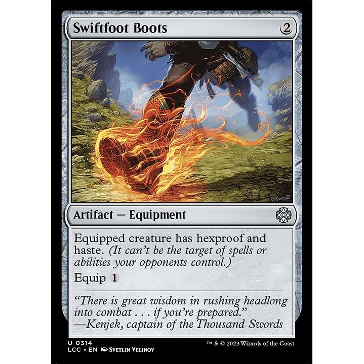Swiftfoot Boots | Inglés | NM | LCC 1