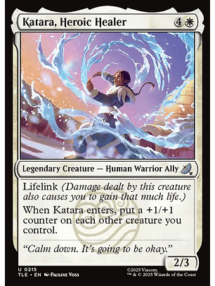 Katara, Heroic Healer (foil) | Inglés | NM | TLE