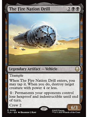 The Fire Nation Drill | Inglés | NM | TLA