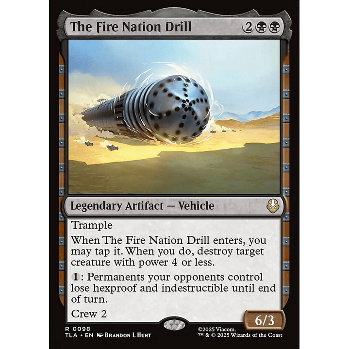 The Fire Nation Drill | Inglés | NM | TLA 1