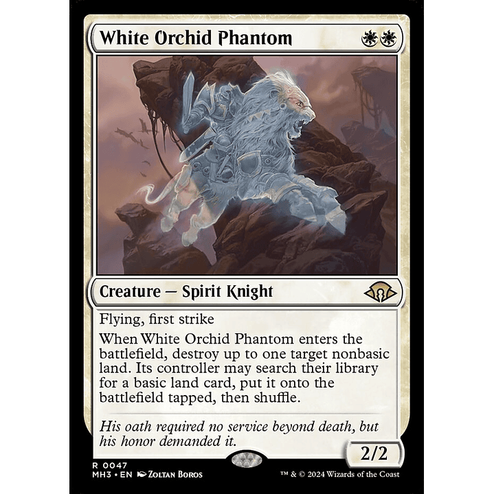 White Orchid Phantom | Inglés | NM | MH3 1