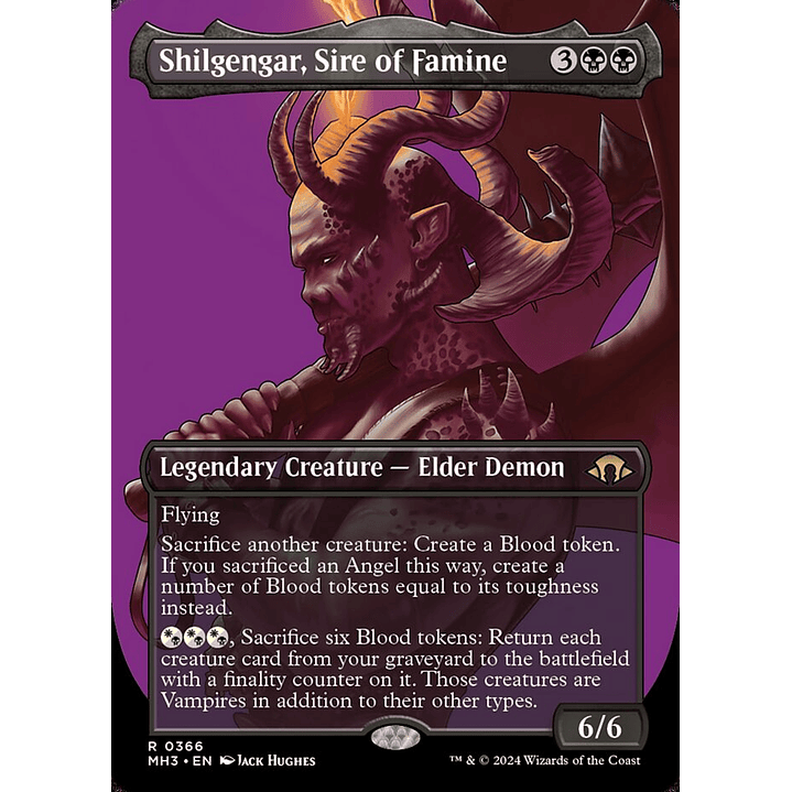 Shilgengar, Sire of Famine (Borderless) | Inglés | NM | MH3 1