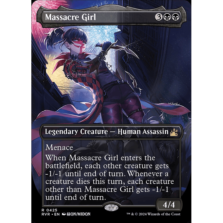 Massacre Girl (Borderless) | Inglés | NM | RVR 1