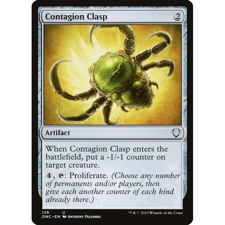 Contagion Clasp | Inglés | NM | ONC 1