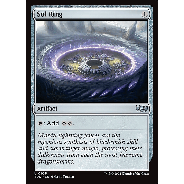 Sol Ring | Inglés | NM | TDC 1