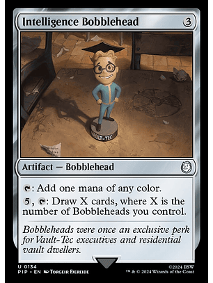Intelligence Bobblehead | Inglés | NM | PIP