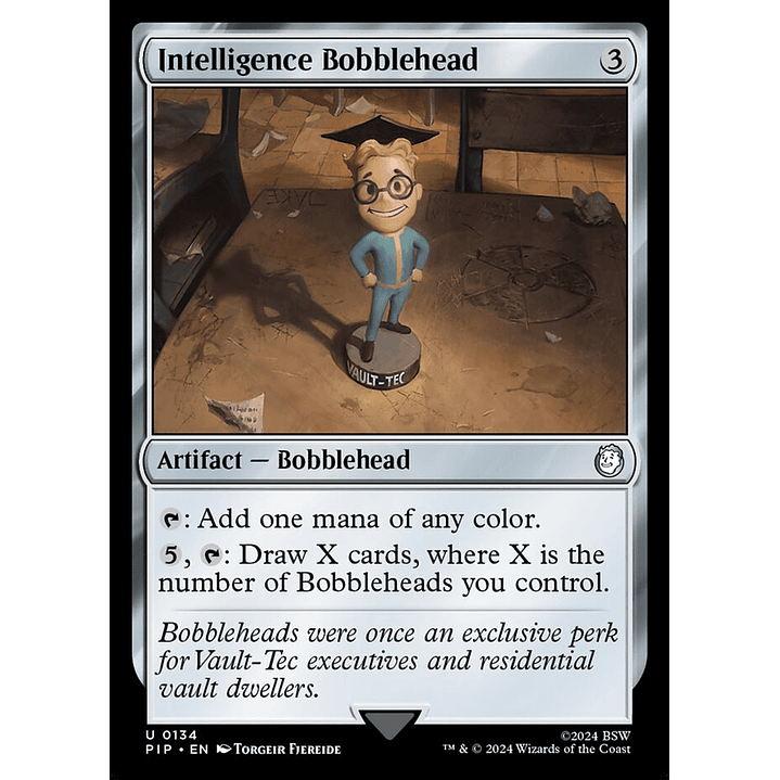 Intelligence Bobblehead | Inglés | NM | PIP 1