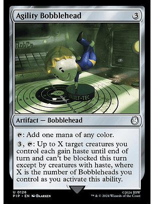 Agility Bobblehead | Inglés | NM | PIP