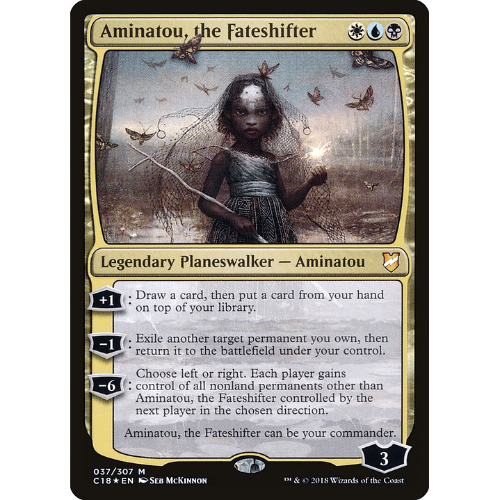 Aminatou, the Fateshifter (foil) | Inglés | NM | C18 1