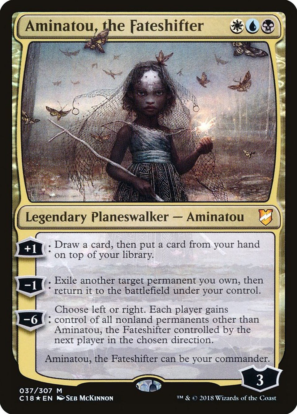 Aminatou, the Fateshifter (foil) | Inglés | NM | C18 1