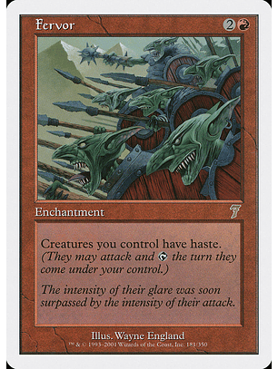 Fervor (Retro Frame) | Inglés | NM | 7ED