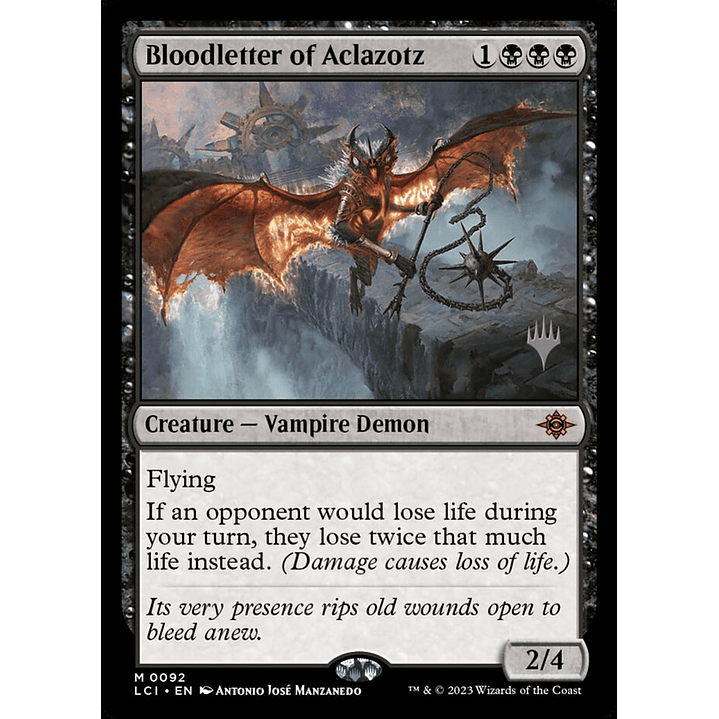 Bloodletter of Aclazotz | Inglés | NM | PLCI 1