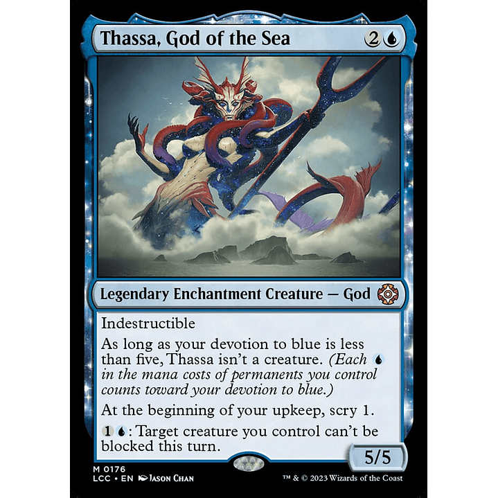 Thassa, God of the Sea | Inglés | NM | LCC 1