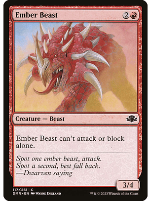 Ember Beast | Inglés | NM | DMR