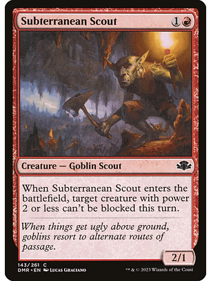 Subterranean Scout | Inglés | NM | DMR