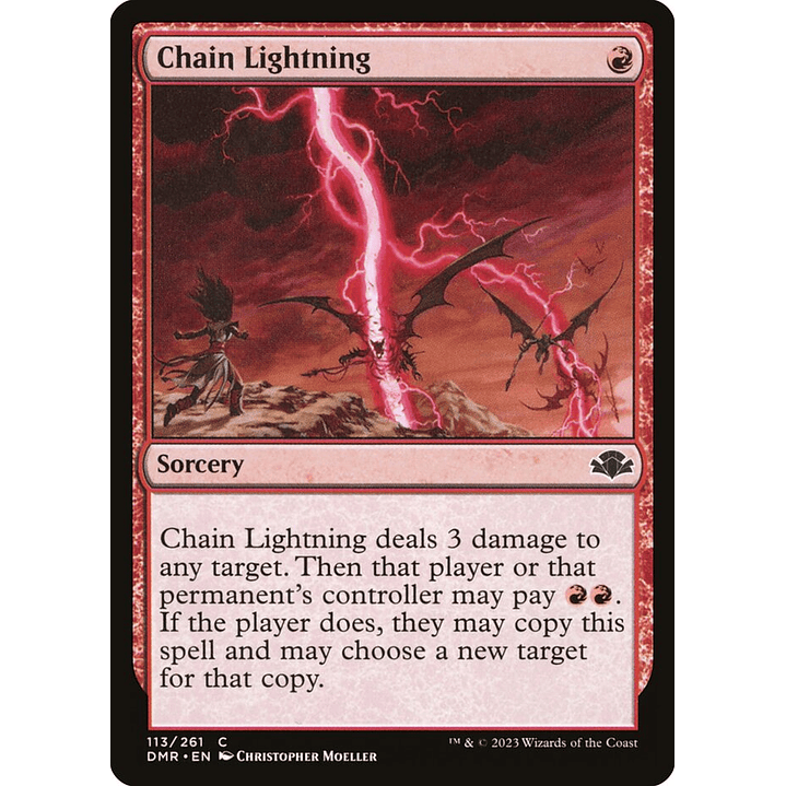 Chain Lightning | Inglés | NM | DMR 1