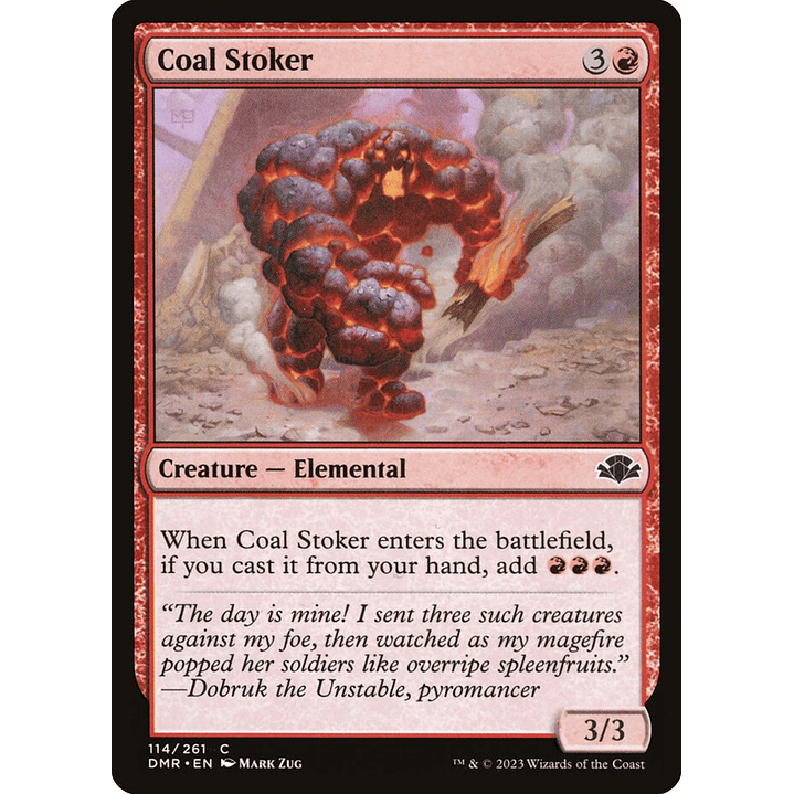 Coal Stoker | Inglés | NM | DMR 1