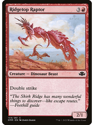 Ridgetop Raptor | Inglés | NM | DMR