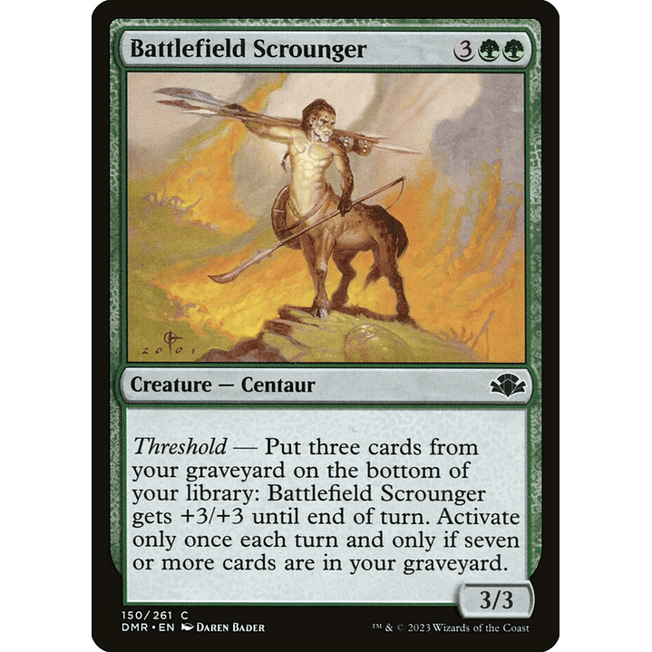 Battlefield Scrounger | Inglés | NM | DMR 1