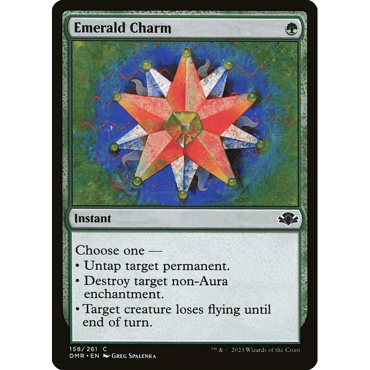 Emerald Charm | Inglés | NM | DMR 1