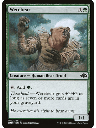 Werebear | Inglés | NM | DMR