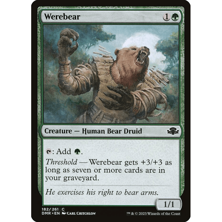 Werebear | Inglés | NM | DMR 1