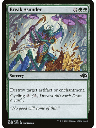 Break Asunder | Inglés | NM | DMR