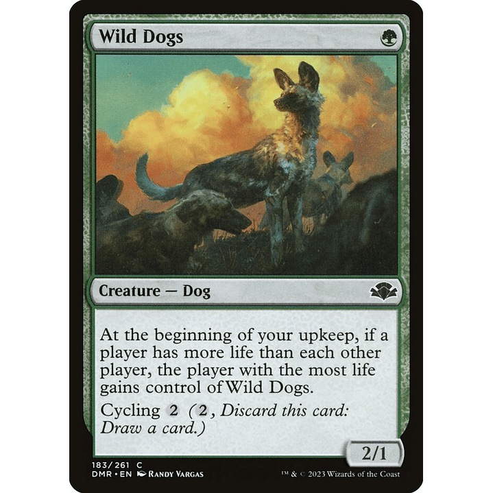 Wild Dogs | Inglés | NM | DMR 1