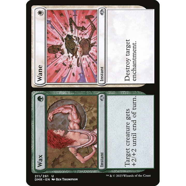 Wax // Wane | Inglés | NM | DMR 1