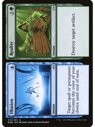 Illusion // Reality | Inglés | NM | DMR