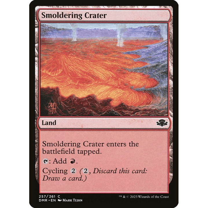 Smoldering Crater | Inglés | NM | DMR 1