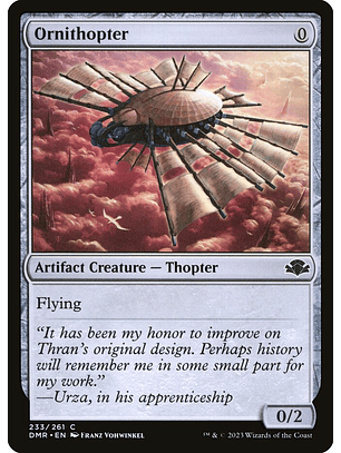 Ornithopter | Inglés | NM | DMR