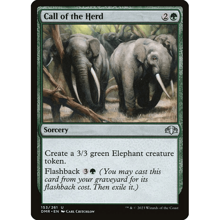 Call of the Herd | Inglés | NM | DMR 1
