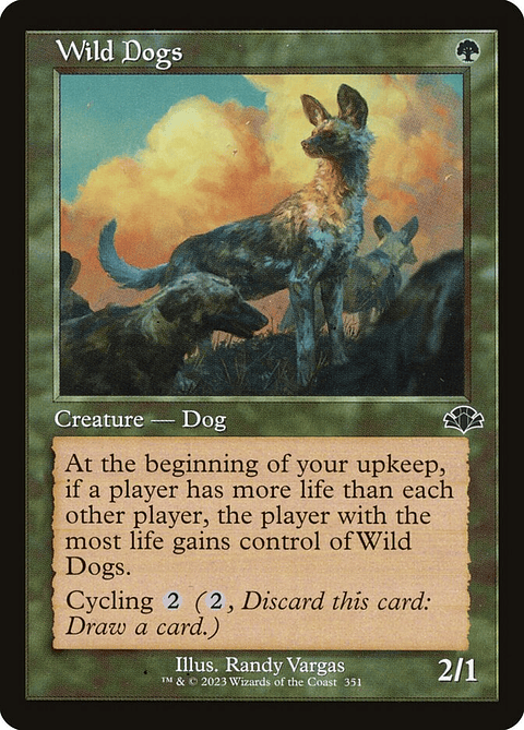 Wild Dogs (Retro Frame) | Inglés | NM | DMR