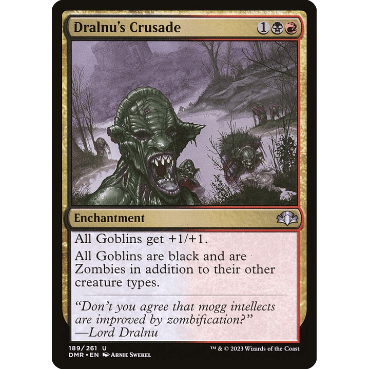 Dralnu's Crusade | Inglés | NM | DMR 1