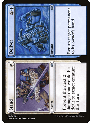 Stand // Deliver | Inglés | NM | DMR