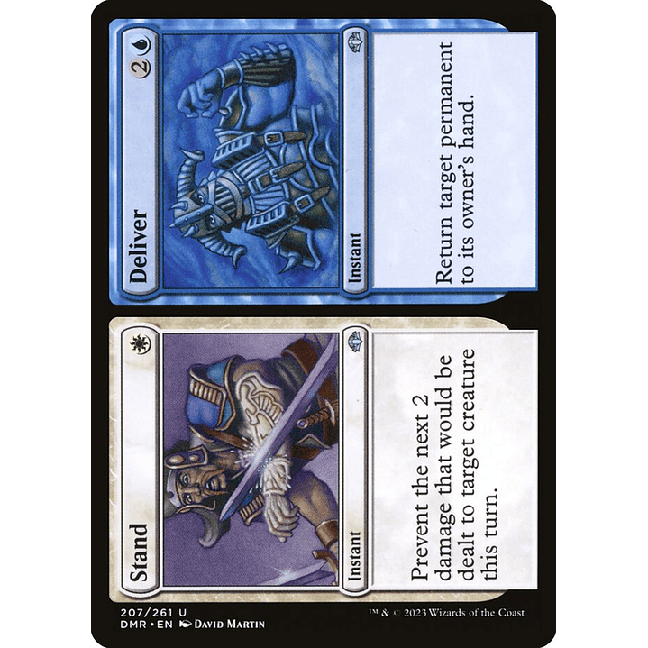 Stand // Deliver | Inglés | NM | DMR 1