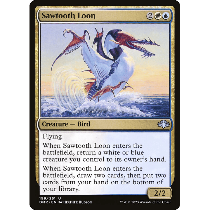 Sawtooth Loon | Inglés | NM | DMR 1