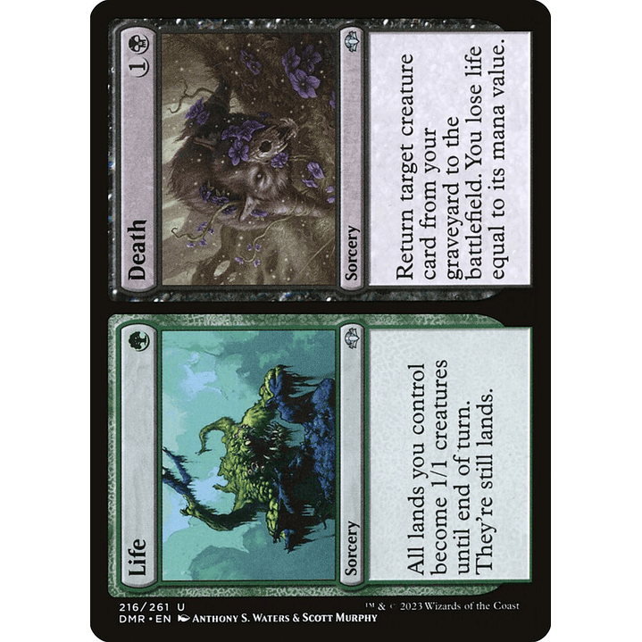 Life // Death | Inglés | NM | DMR 1